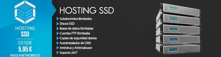 Raiola Networks Hosting SSD tarifas
